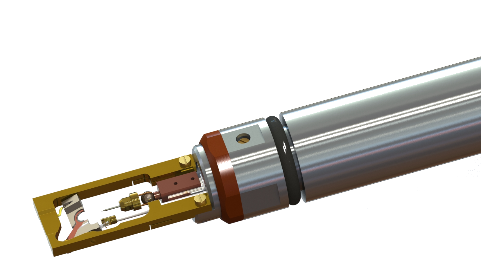 Nature Commun.:物理所揭示原子分辨下的鐵電渦旋疇的原位力學(xué)轉(zhuǎn)變過(guò)程(圖7) 圖7:本文中使用的PicoFemto?原位雙傾TEM-STM樣品桿