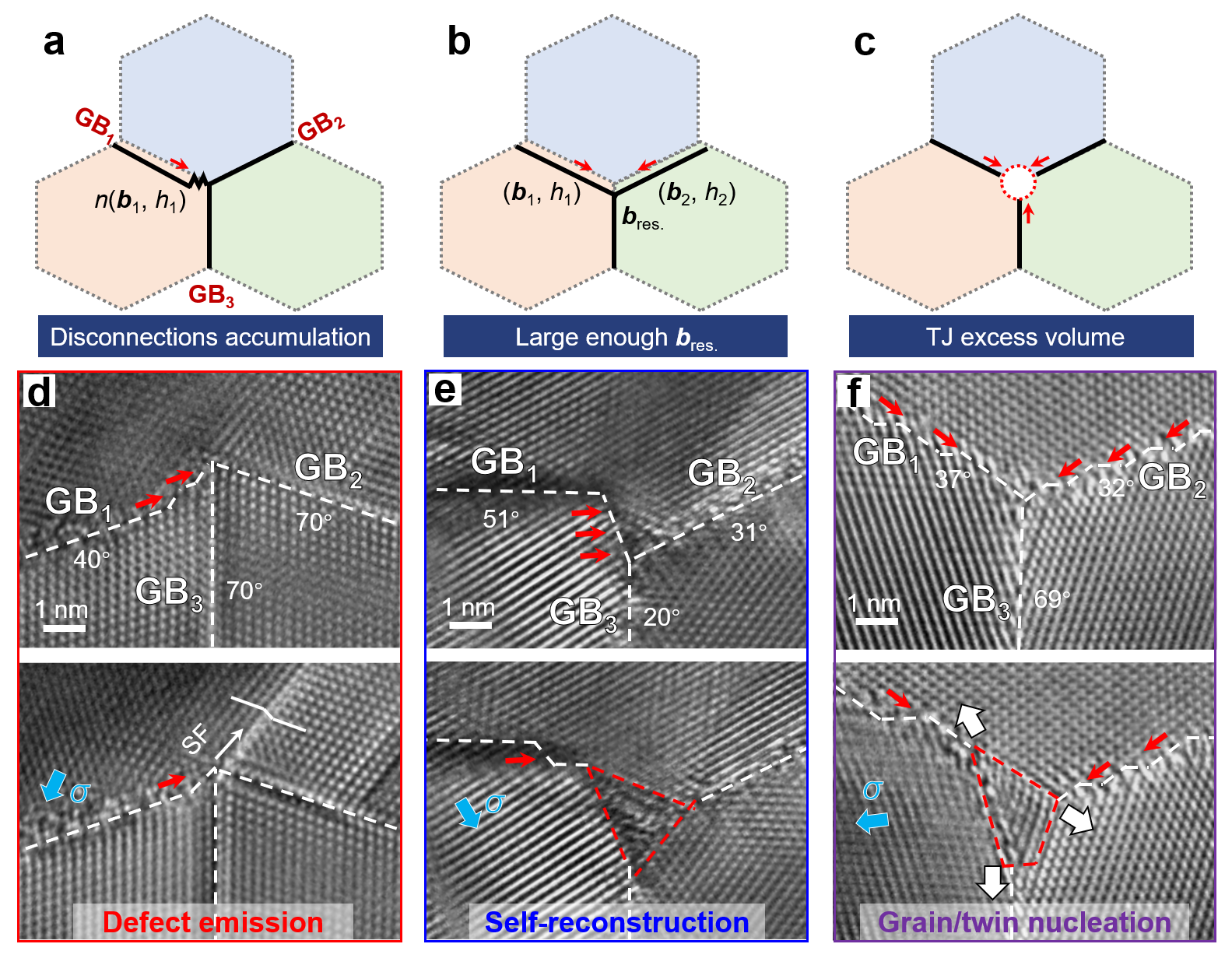 失配位錯介導的TJ動力學非保守模式